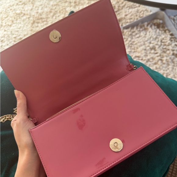 Perfect Condition Christian Dior Pink Quilted Cannage Chain Bag - Picture 8 of 10